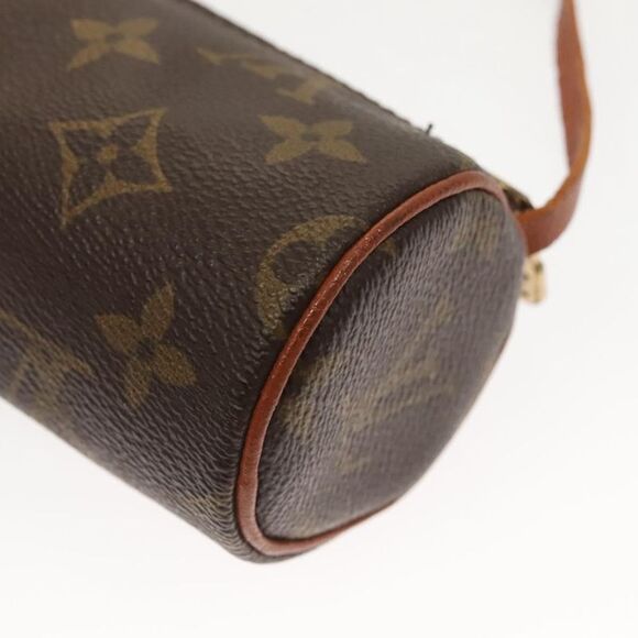Louis Vuitton Mini Baby Papillon Brown Canvas Clutch Bag (Pre-Owned) - Picture 9 of 16
